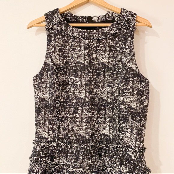 Banana Republic Tweed Sleeveless Dress Size 8 - Picture 4 of 8